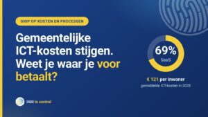 Gemeentelijke ICT-kosten stijgen: 69% van het softwarebudget gaat naar SaaS, gemiddeld € 121 per inwoner